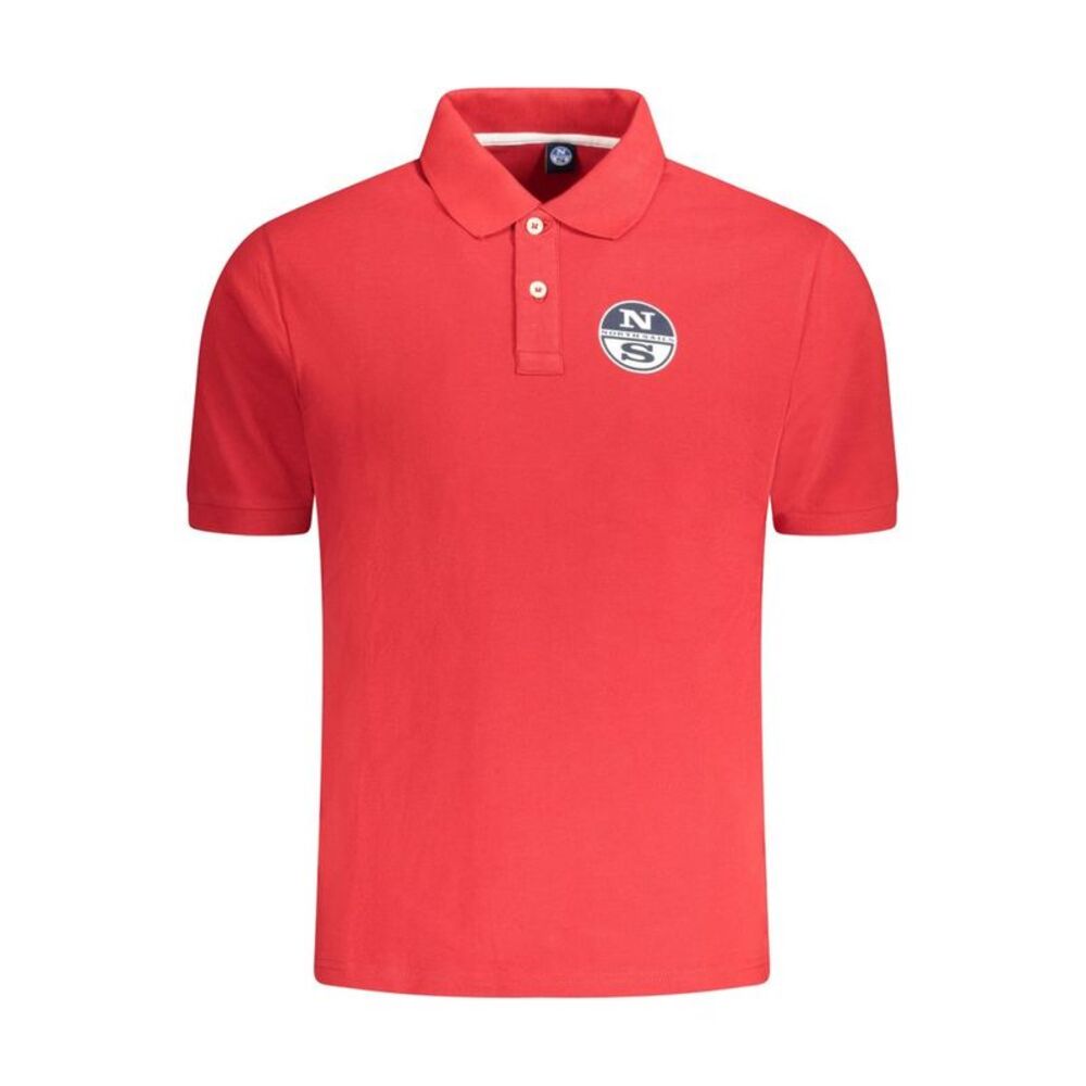 North Sails Red Cotton Men Men's Polo